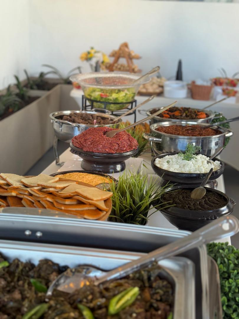 Ethiopian traditional catering platter for events in San Diego California